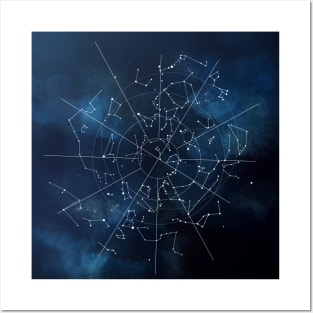 Celestial Map Posters and Art